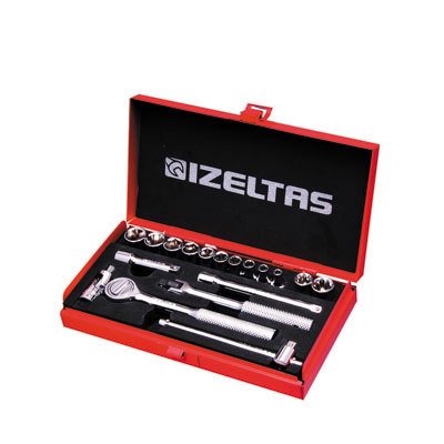 1/4'' KARBÜRATÖR LOKMA TAKIMI 18 PARÇA  İZELTAŞ