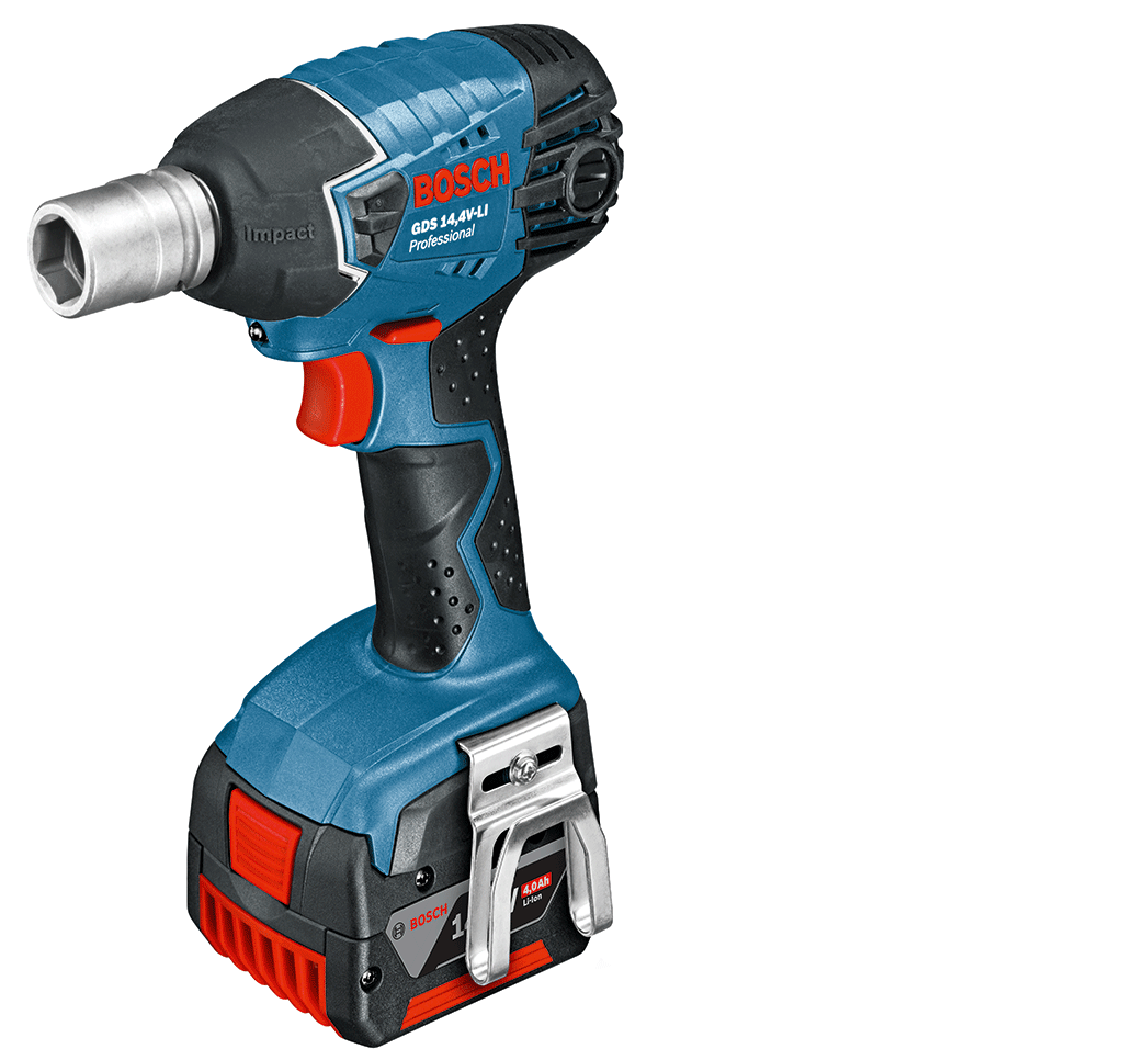 Bosch Professional GDS 14,4 V-LI 4 Ah Çift Akülü Darbeli Somun Sıkma - L-boxx Çantalı