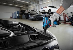 Bosch Professional GDS 12 V-115 EC 1,5 Ah Çift Akülü Darbeli Somun Sıkma - Kömürsüz Motor