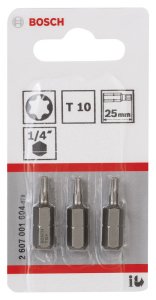 Bosch ExtraHard T10*25 mm 3'lü