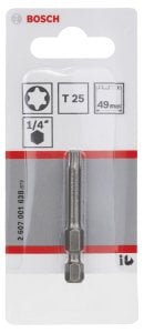 Bosch ExtraHard T25*49 mm 1'li