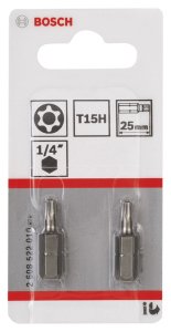 Bosch ExtraHard Security-Torx® T15H*25 mm 2li