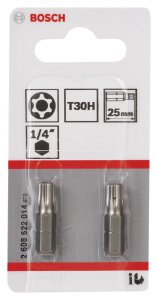 Bosch ExtraHard Security-Torx® T30H*25 mm 2li