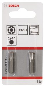 Bosch ExtraHard Security-Torx® T40H*25 mm 2li