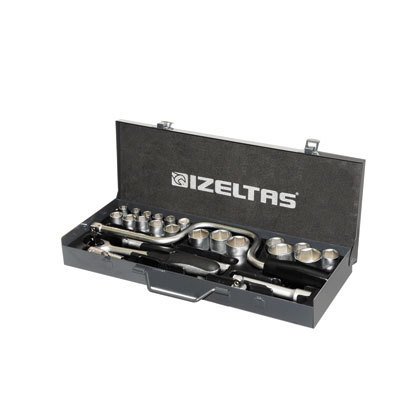 18'Lİ LOKMA ANAHTAR TAKIMI 1/2'' İZELTAŞ