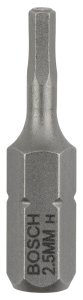 Bosch ExtraHard HEX2.5*25 mm 3'lü