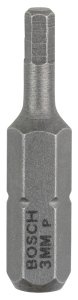 Bosch ExtraHard HEX3*25 mm 3'lü