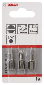 Bosch ExtraHard S0,5x4,0*25 mm 3'lü