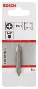 Bosch Çift taraflı uç PH1xPH1*45 mm 1'li