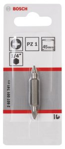 Bosch Çift taraflı uç PZ1xPZ1*45 mm 1'li